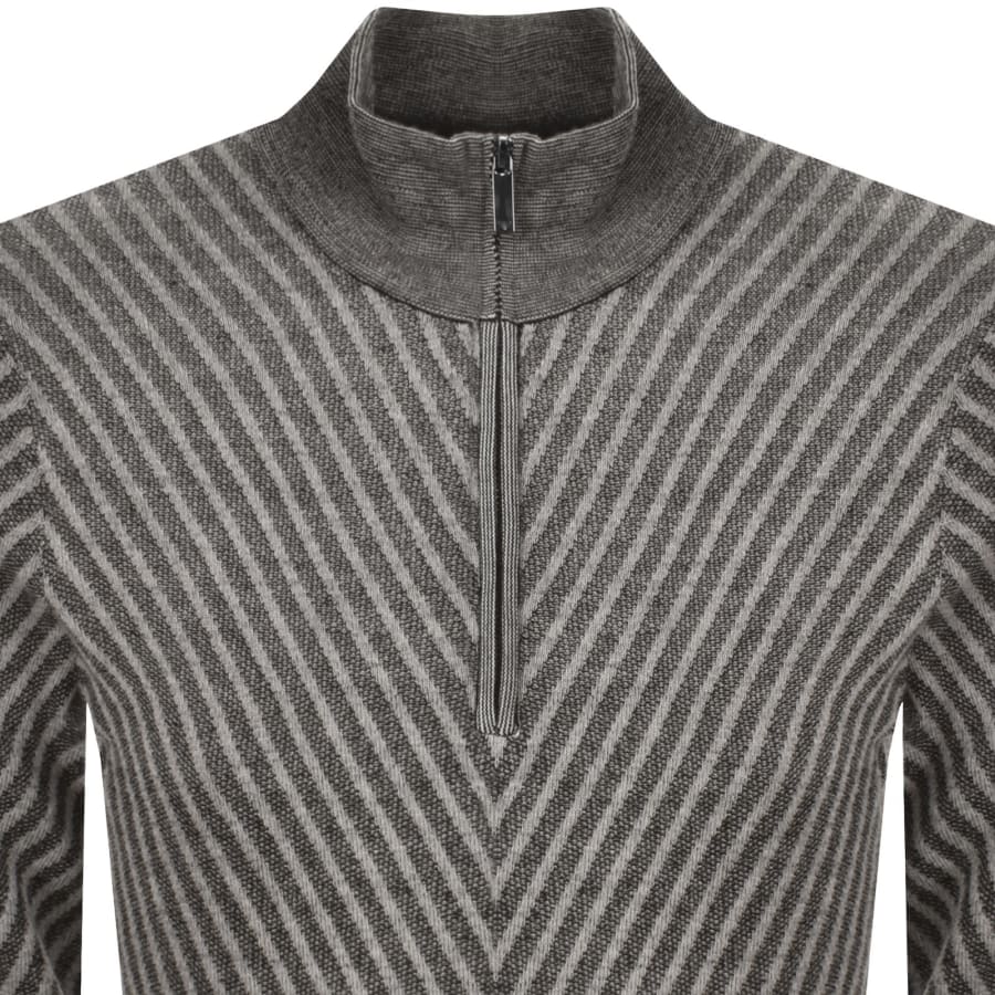 Emporio Armani Knit Jumper Black | Mainline Menswear us
